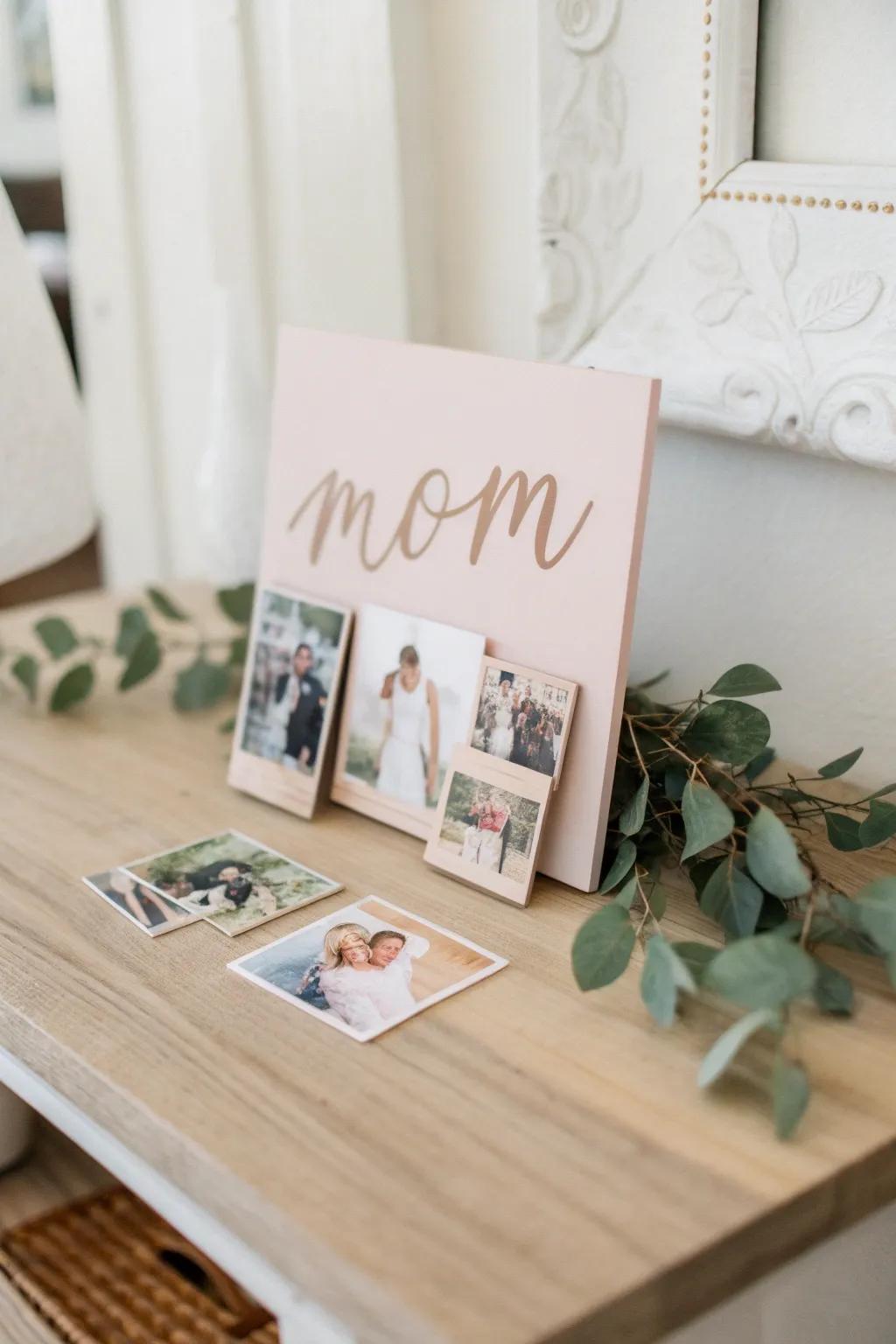 Celebrate Mother's Day with a beautifully personalized collage that resonates deeply with her.