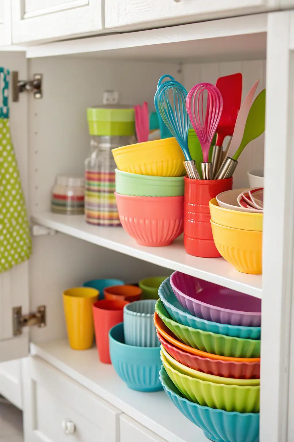 Aesthetic showcases incorporate charm and usefulness to your culinary space.