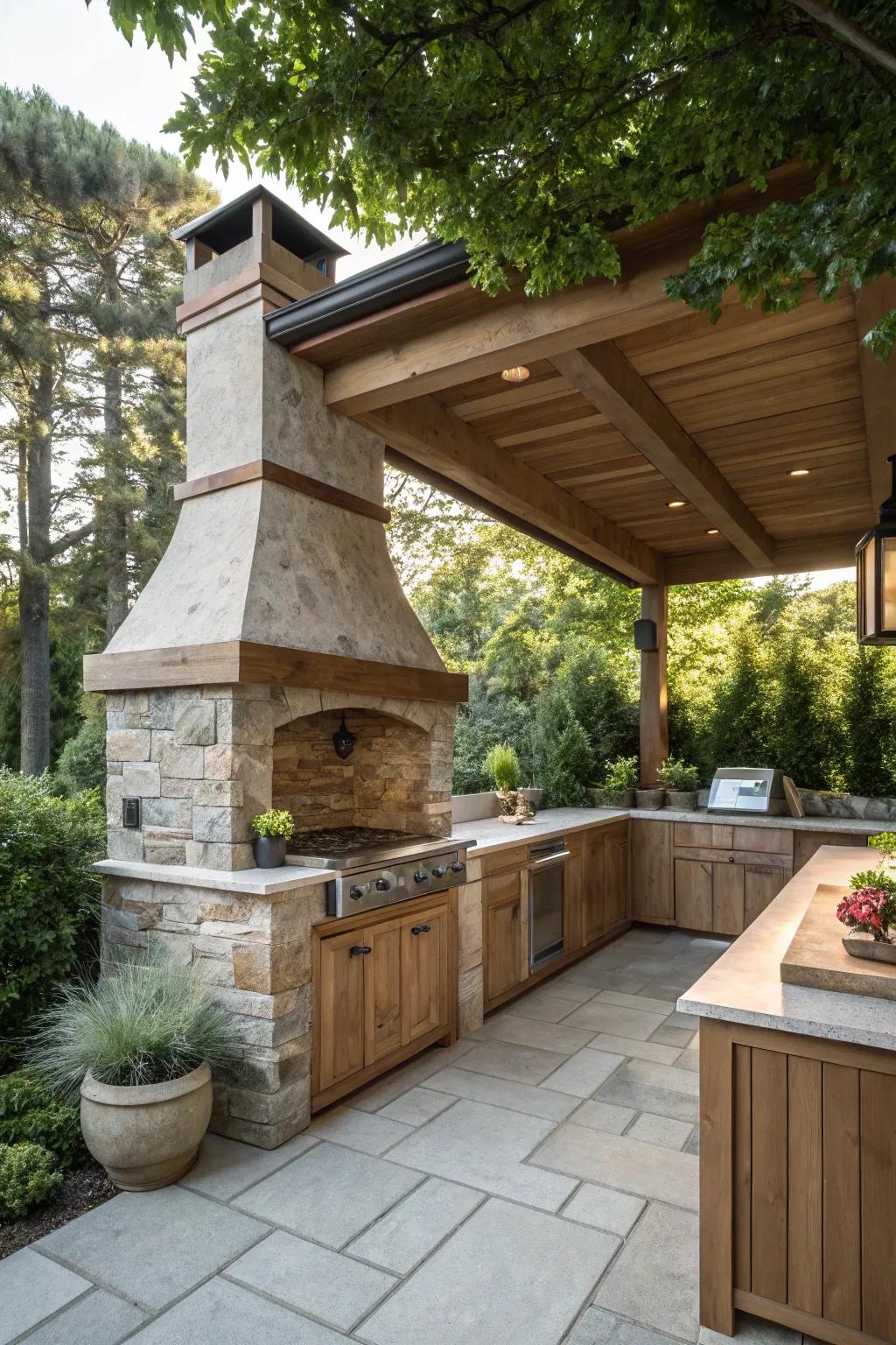 Nature-inspired hoods fit flawlessly with the surroundings.