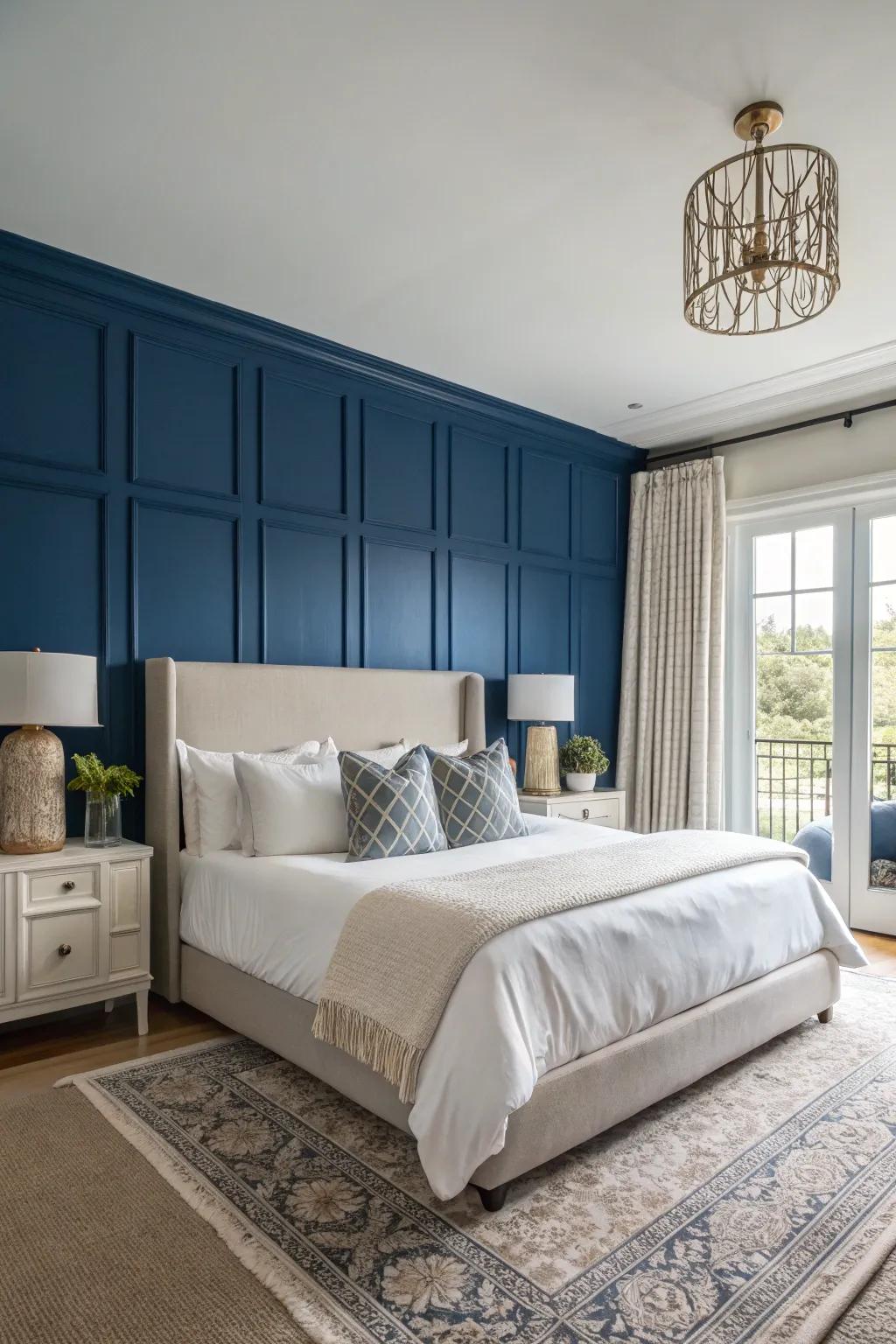 Add flair and dimension with an alluring feature wall.