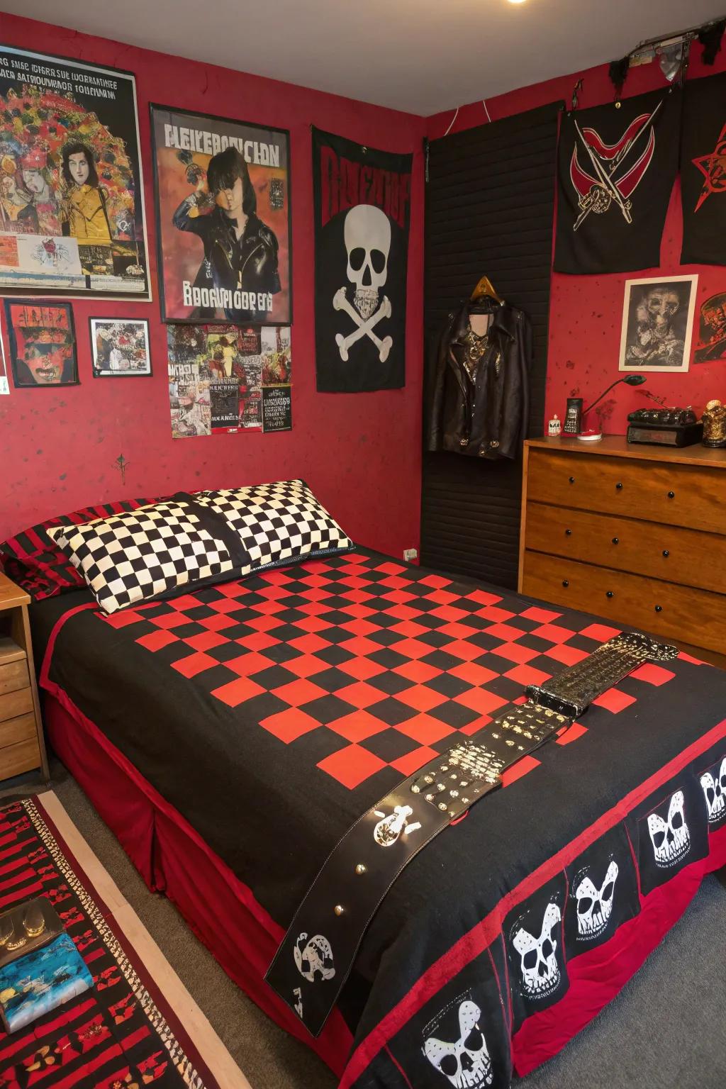 Saturate sass into your setting with fabrics highlighting intense patterns and motifs.