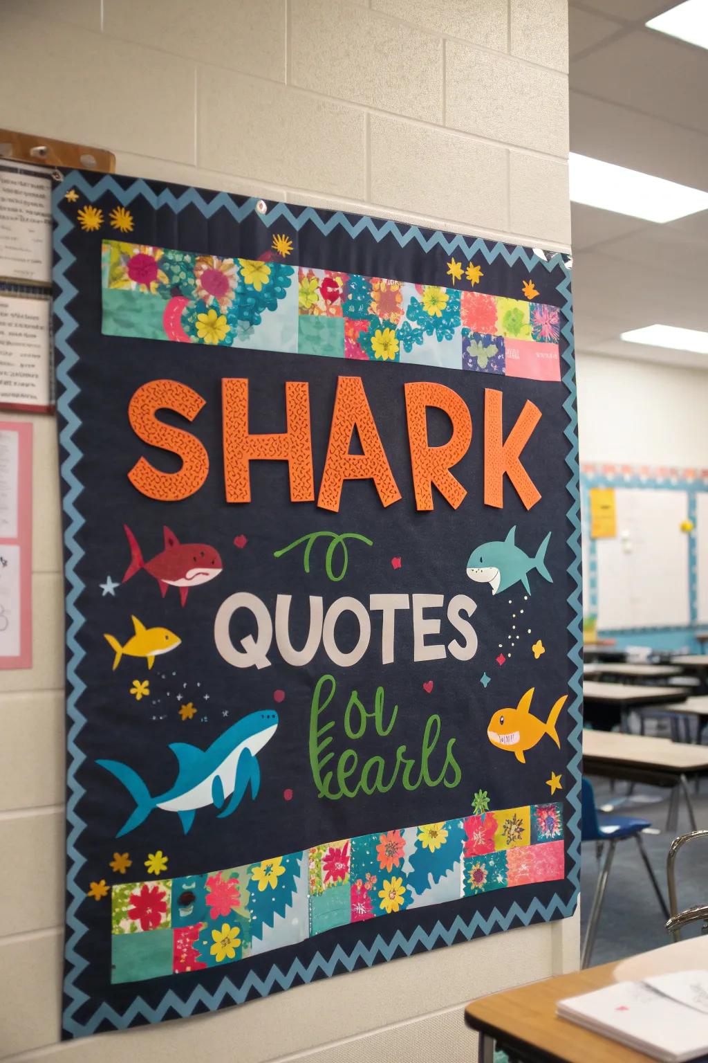 Inspire with tremendous motivation from the deep blue.