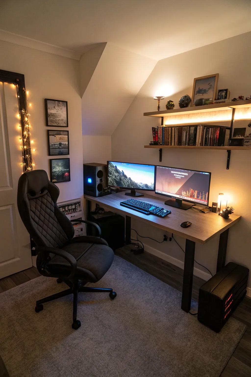Dual monitors improve both gaming experiences and productivity.