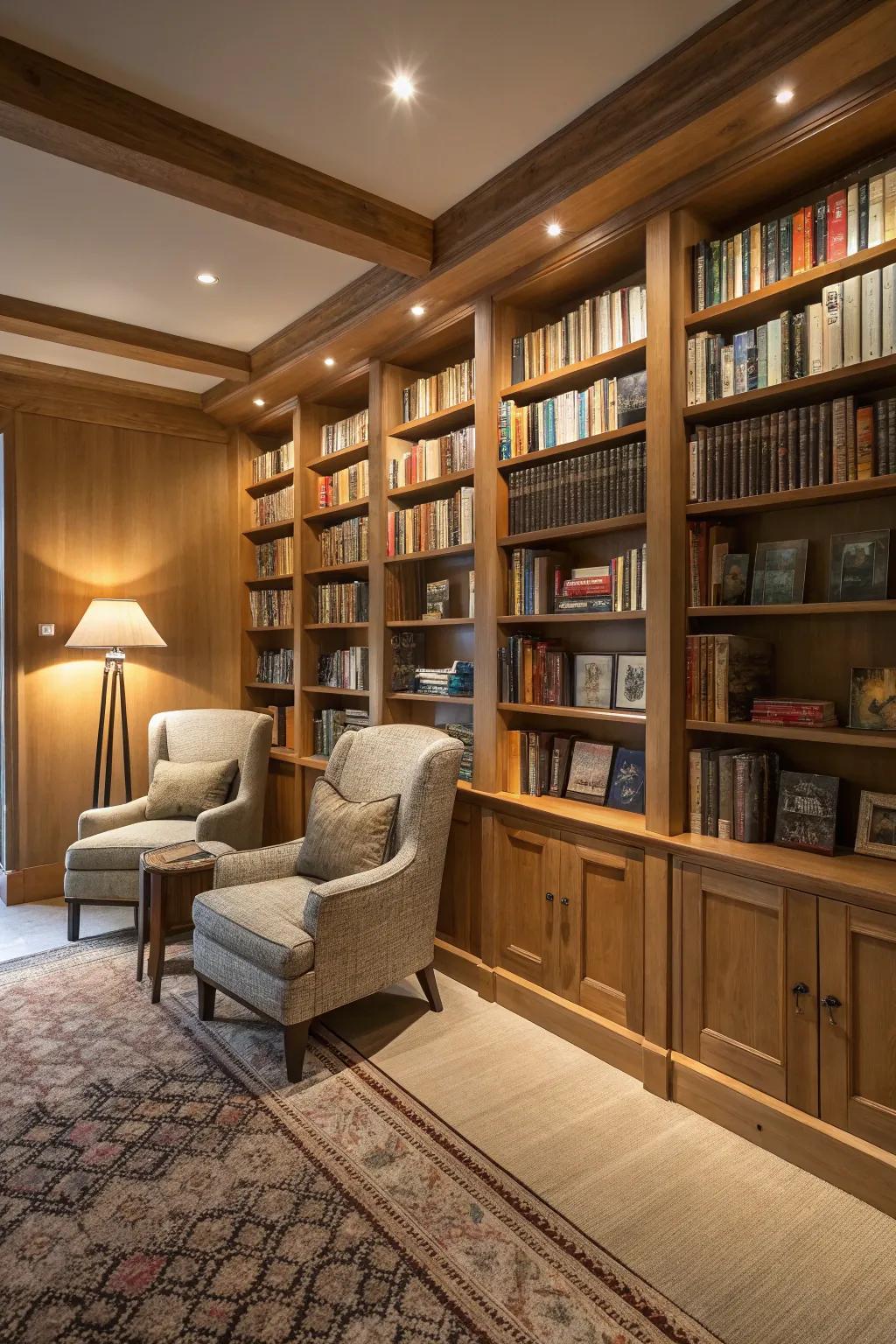 Custom built-ins introduce elegance and function to your library.