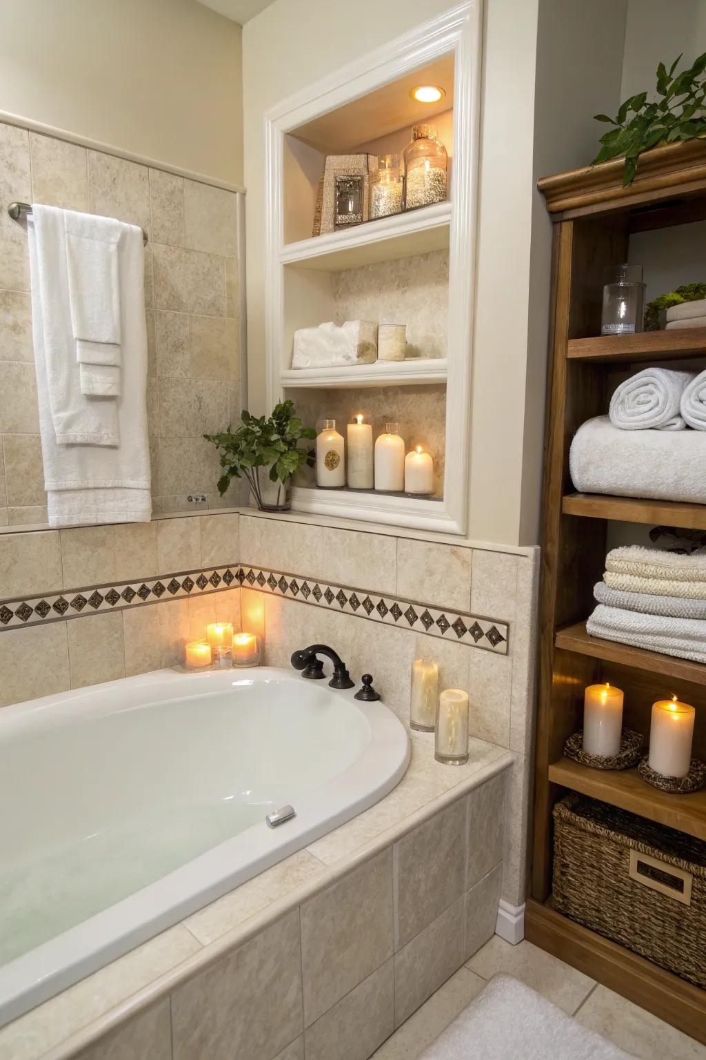 Smart positioning makes certain you are cozy and relaxed.