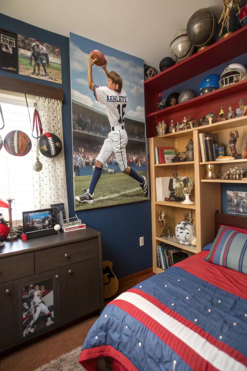 Celebrate personal successes through bespoke competitor graphic arts.