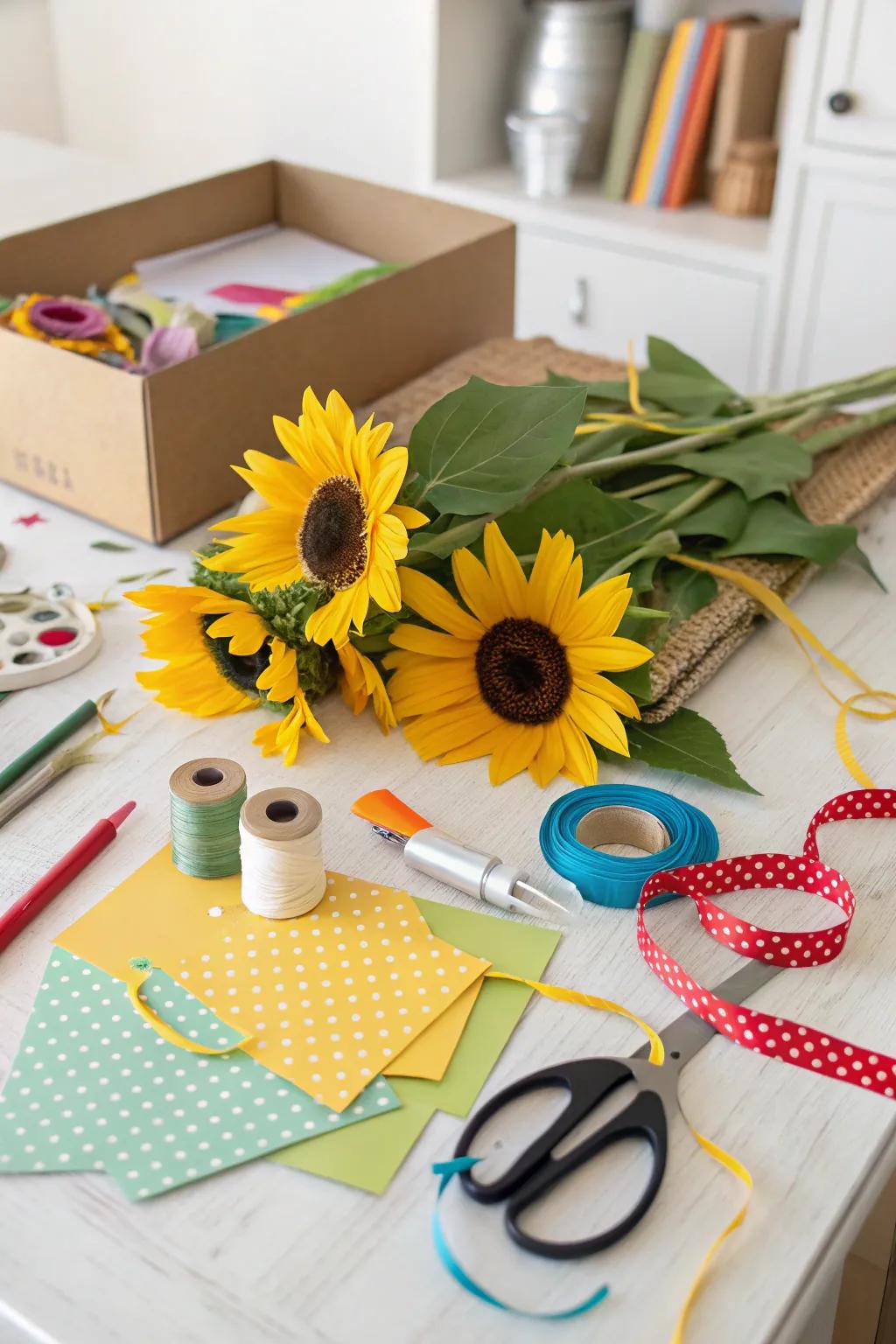 Attractive sunny bloom hobby kit for DIY lovers.