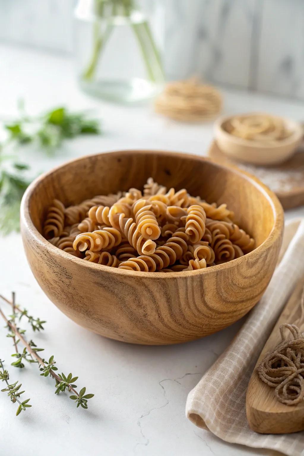 Unexpected textures meet minimalist class with this tactile delight.