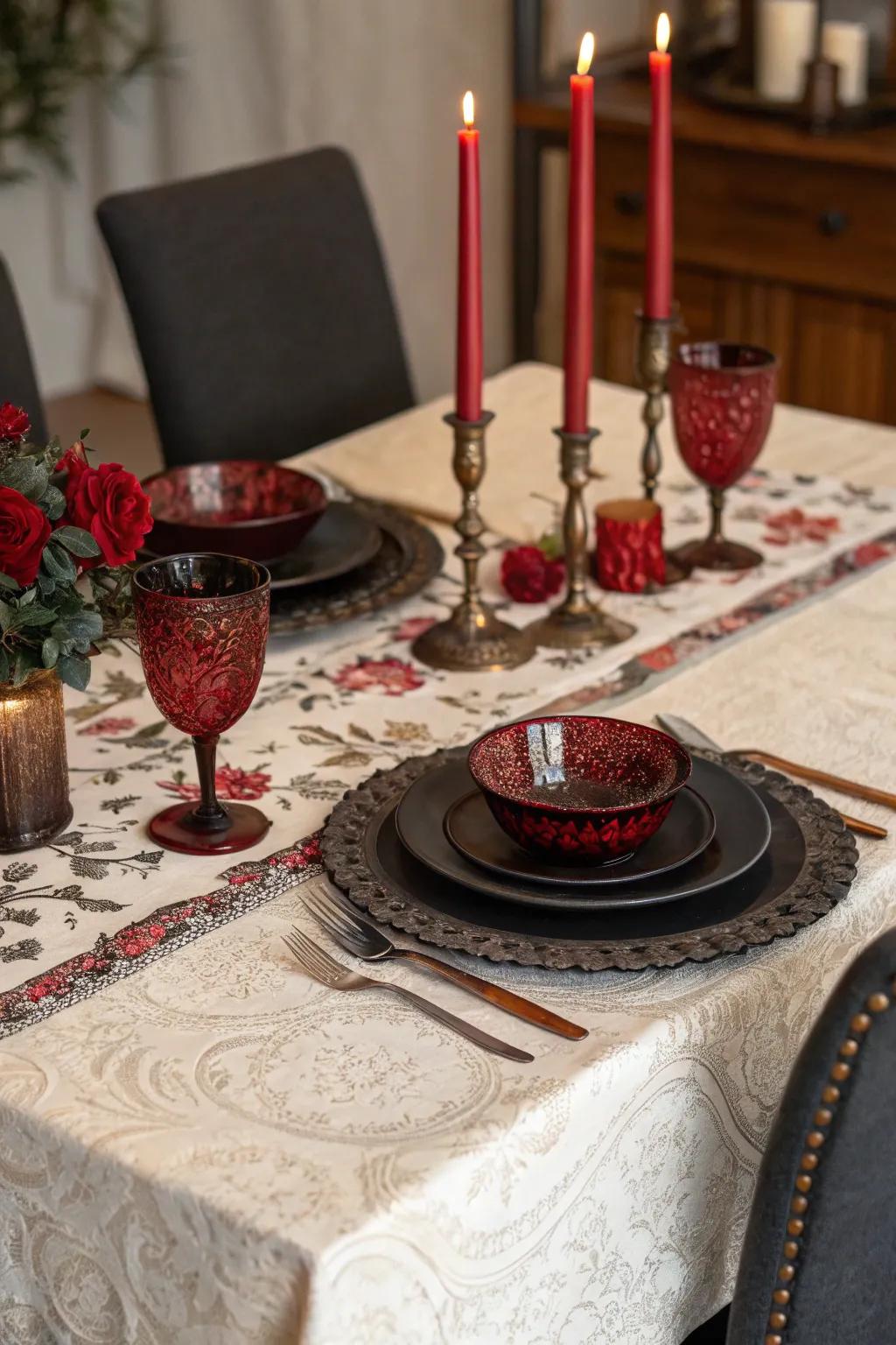 Aged Era surface configurations enhance your vampire dinner engagement.