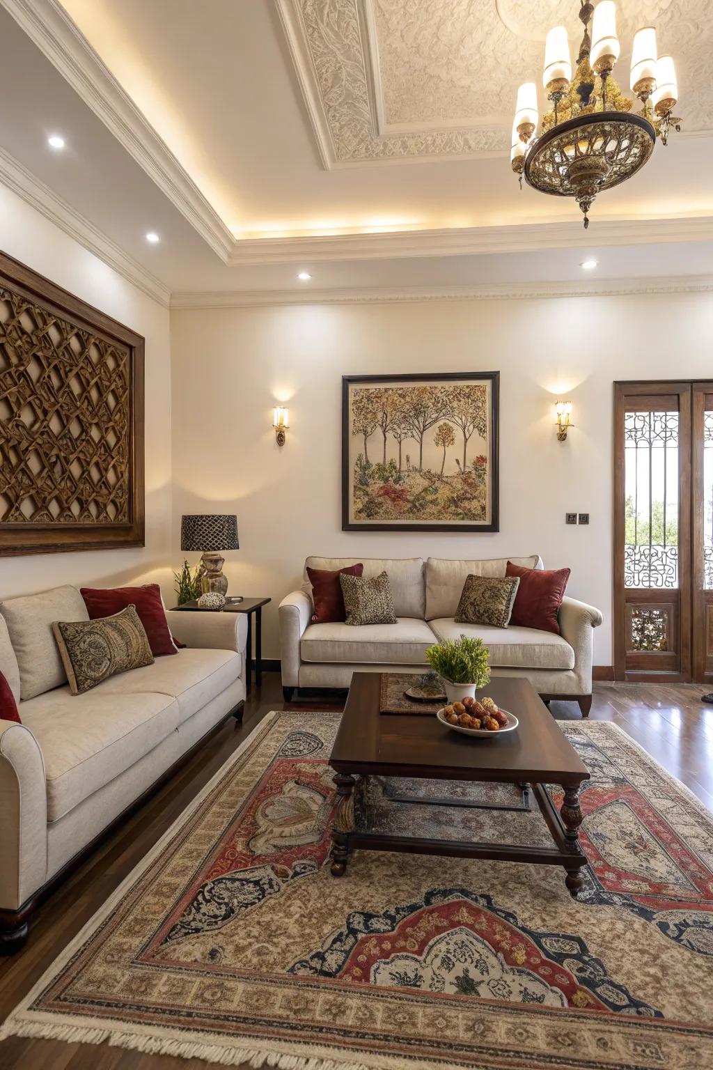 Combine classic and contemporary features for a distinctive aesthetic.