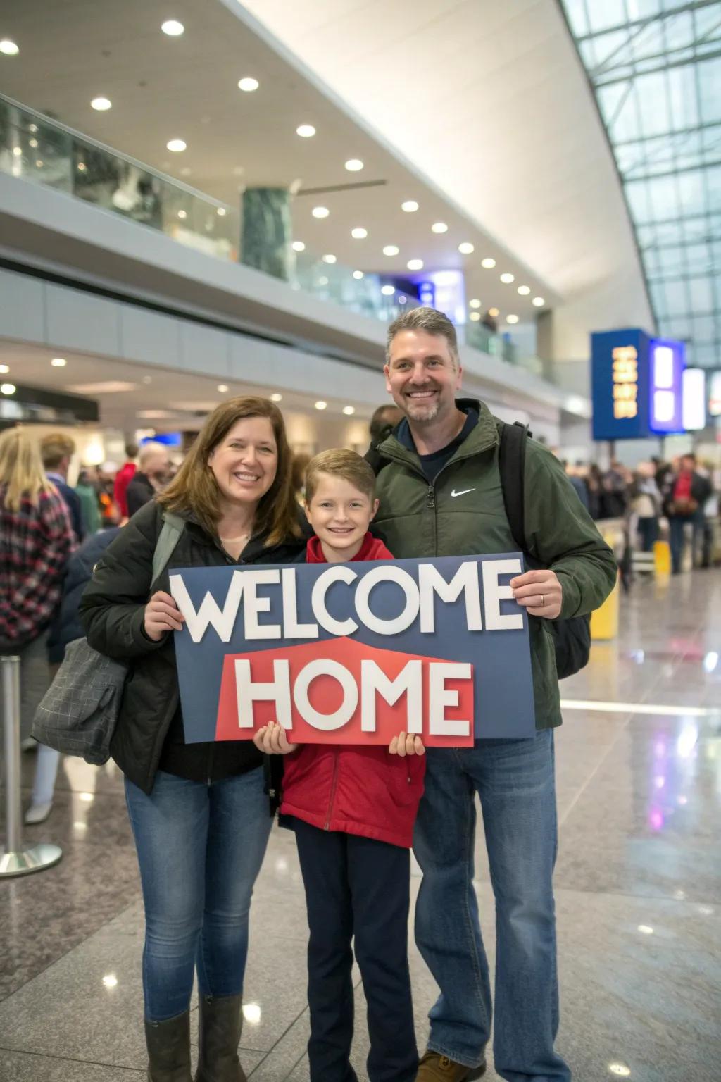Family participation deepens the warmth of the welcome.