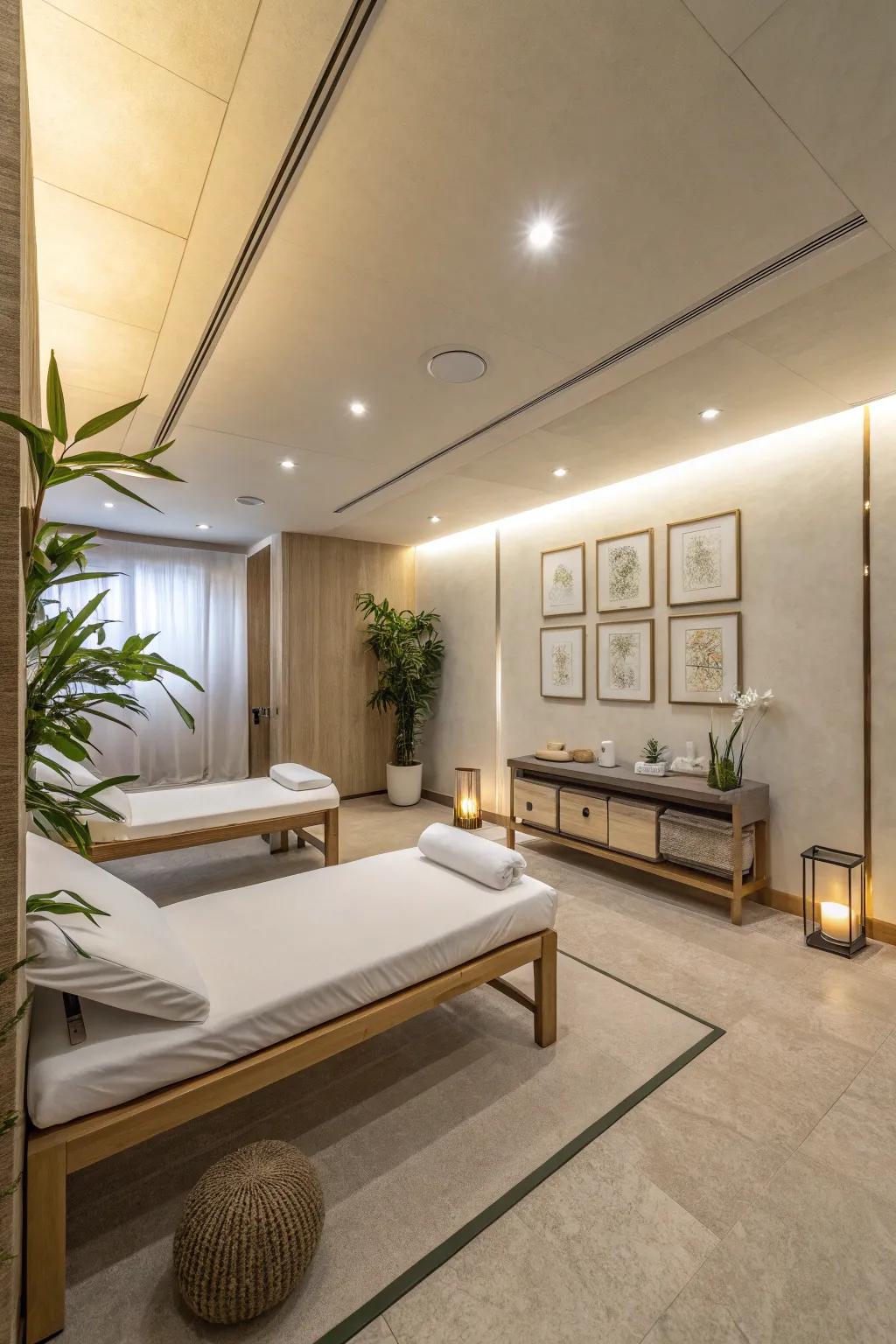 Simplicity at its finest: A minimalistic approach to wellness.