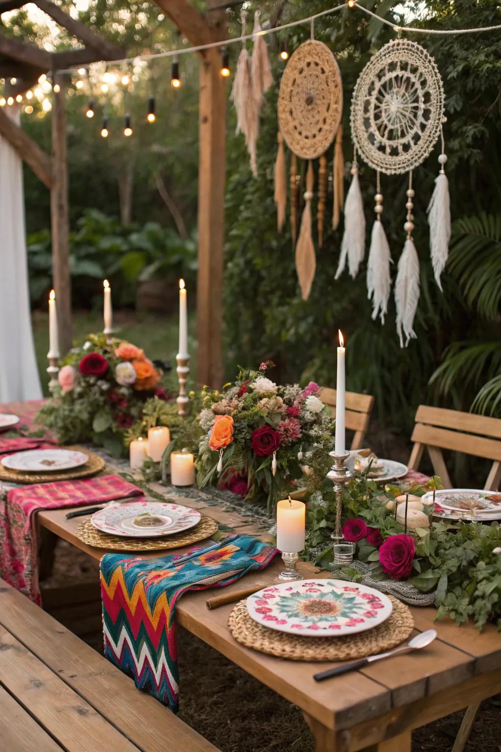 Themed tablescapes that unify the entire celebration.