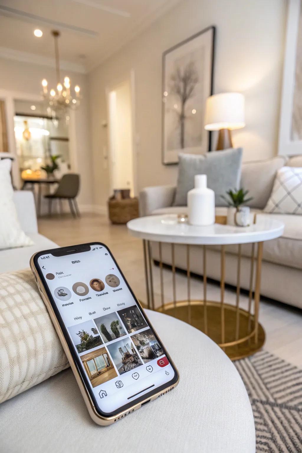 Achieve a seamless look by matching photos and icons.