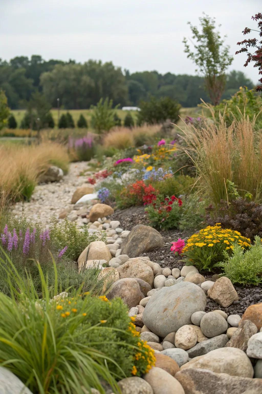 A harmonious blend of textures and colors.