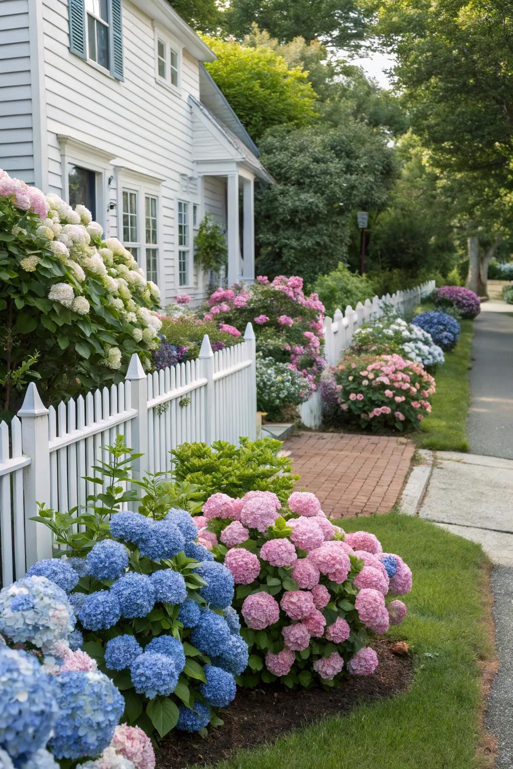 Shade-shifting bushes present a diverse range for any garden.