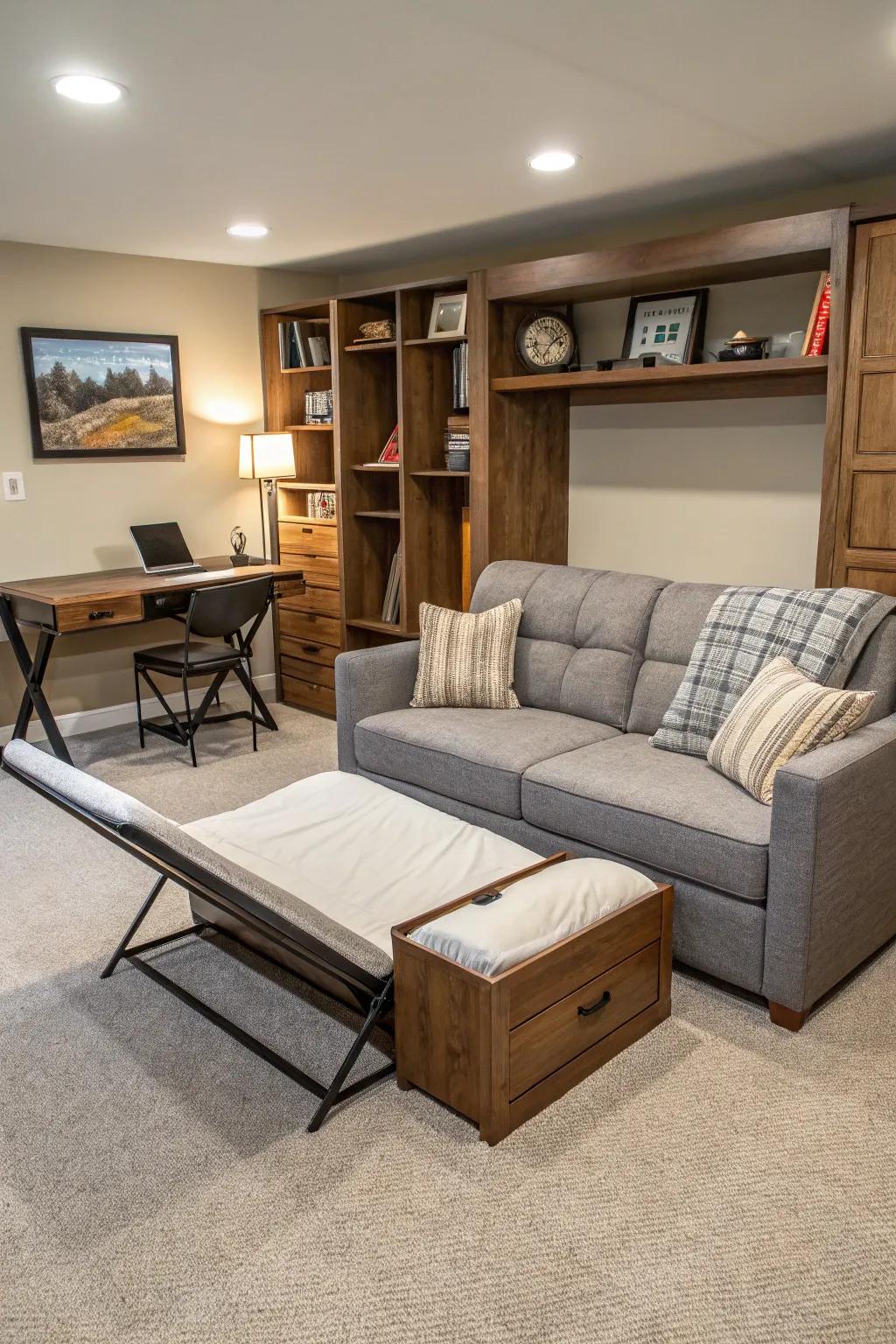 Adaptable furniture caters to your changing needs.