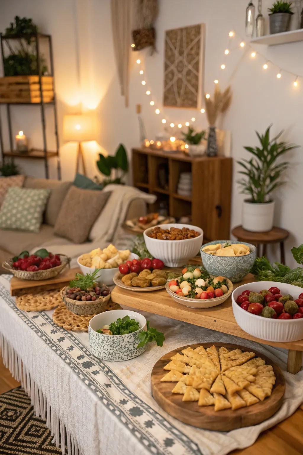 Diverse serving ware introduces charm and uniqueness to your table.