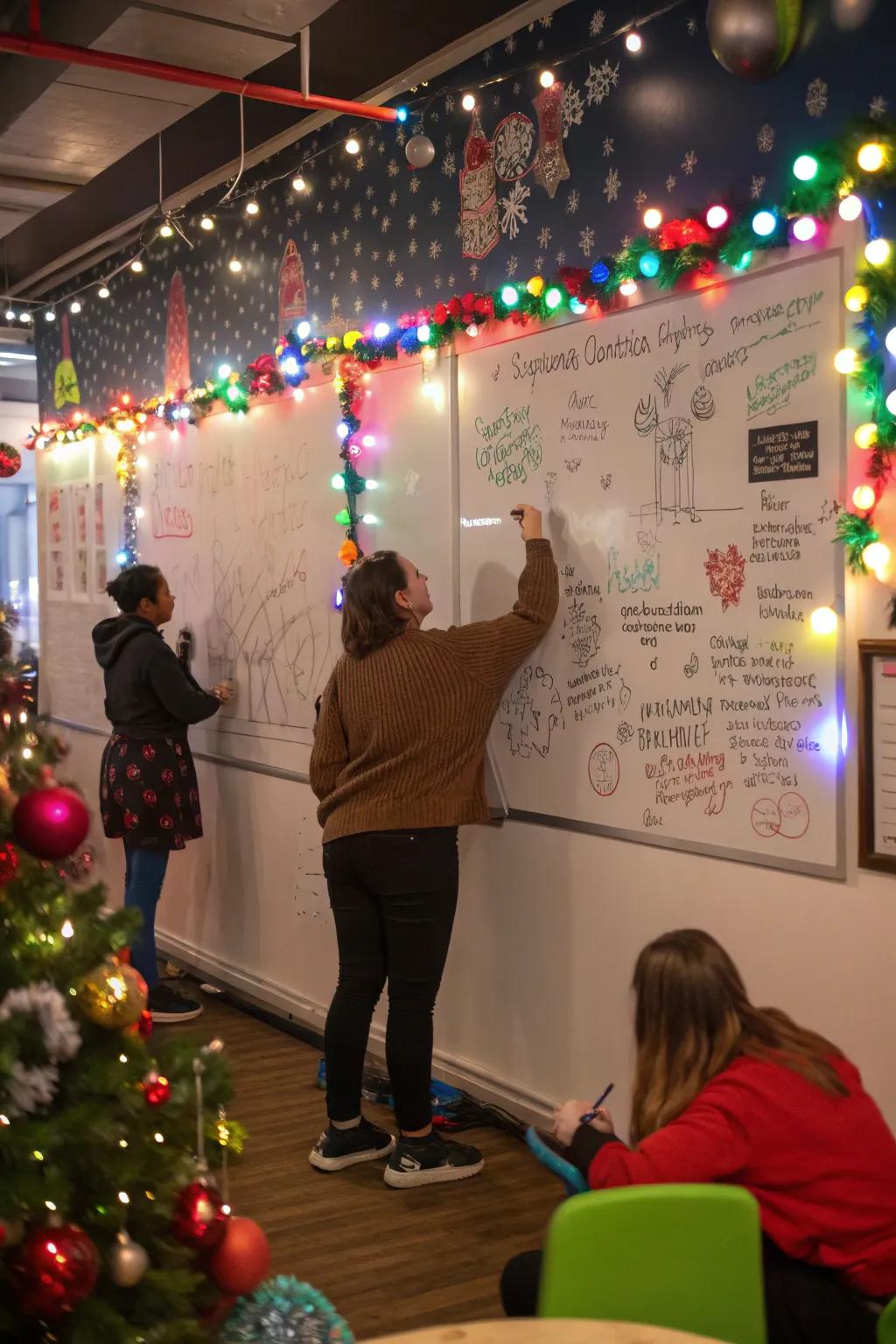 Contestants engrossed in a round of Seasonal Delineation, sketching and surmising.