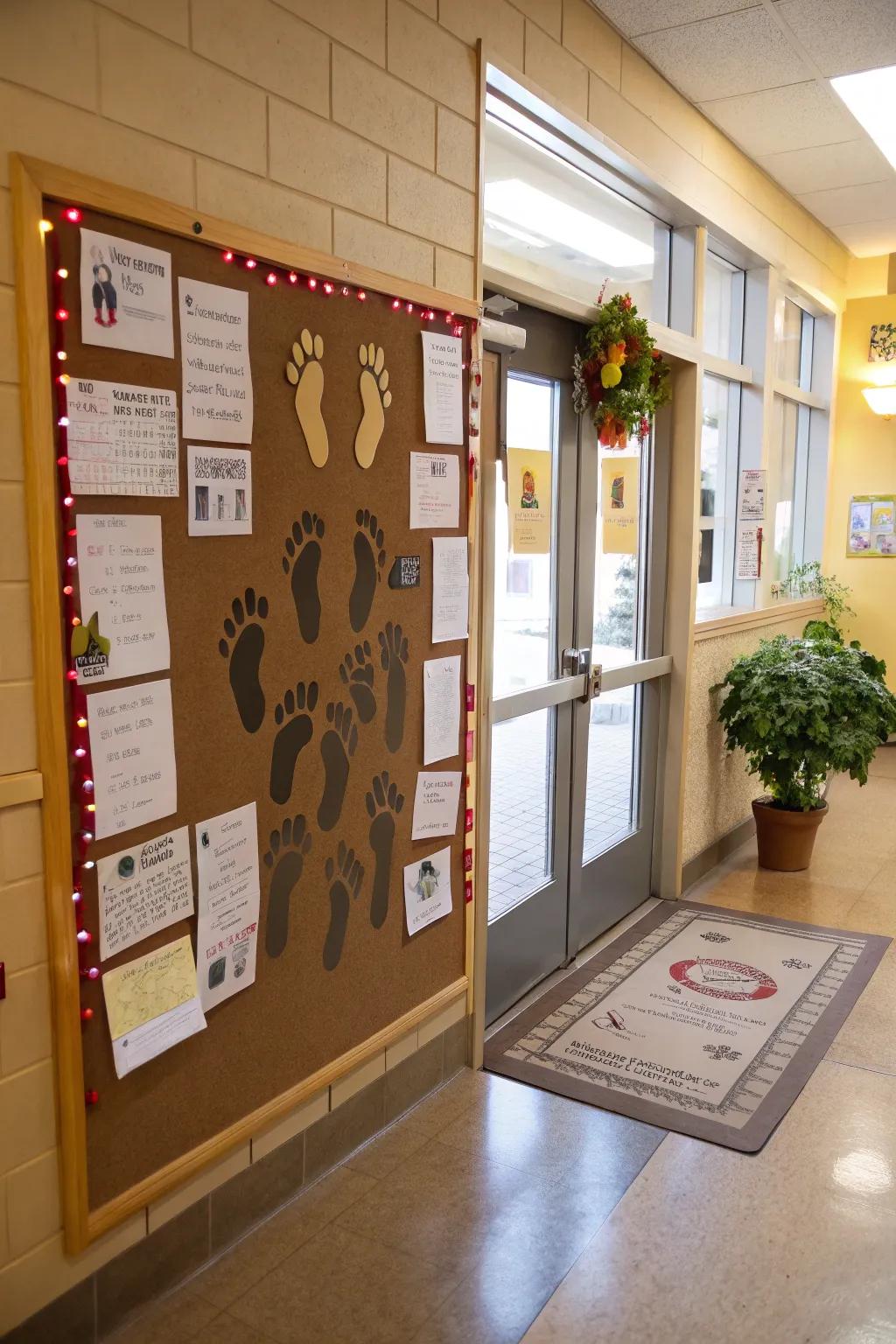 Benevolence footfalls directing the route to empathy.