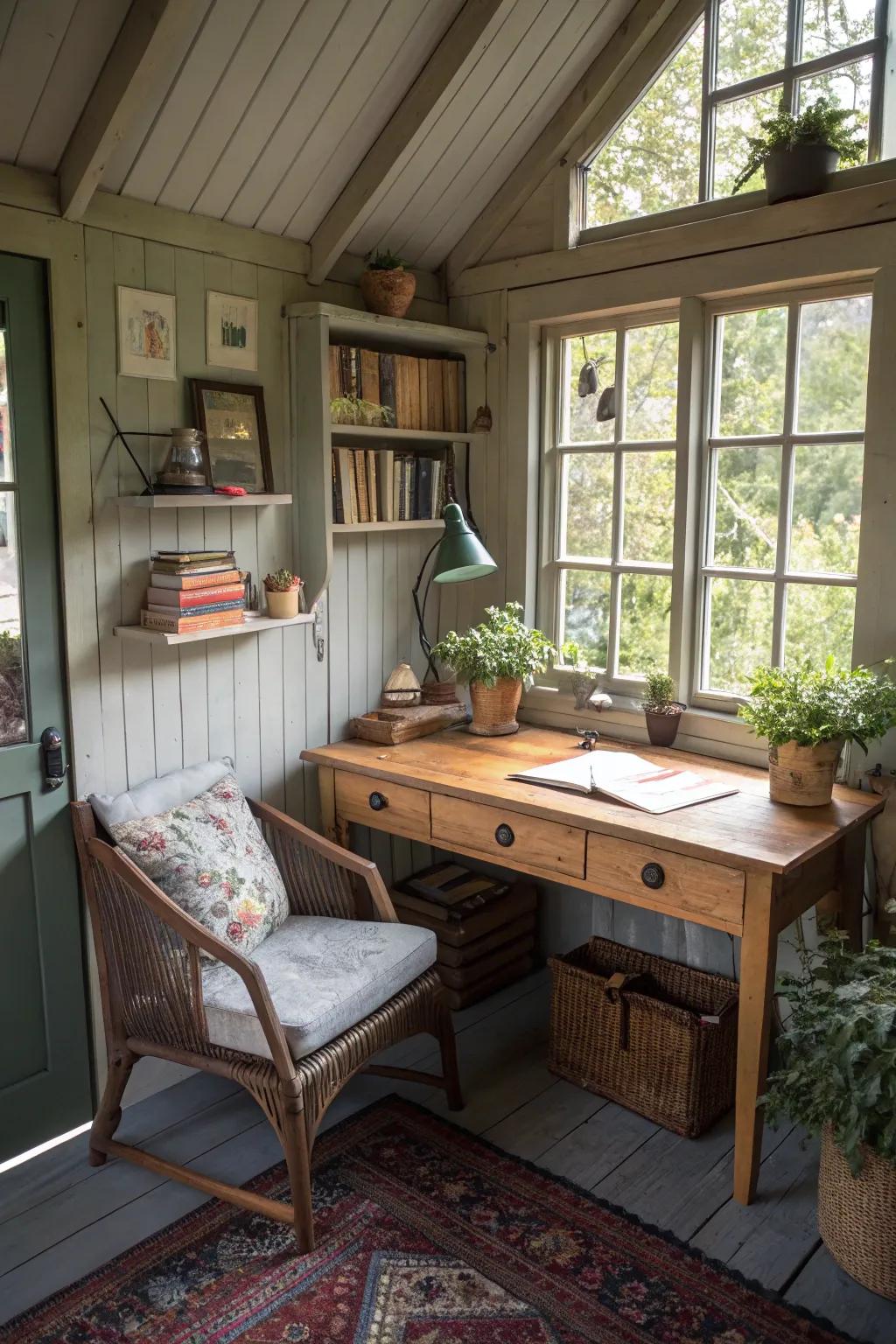 An inspiring home office escape.