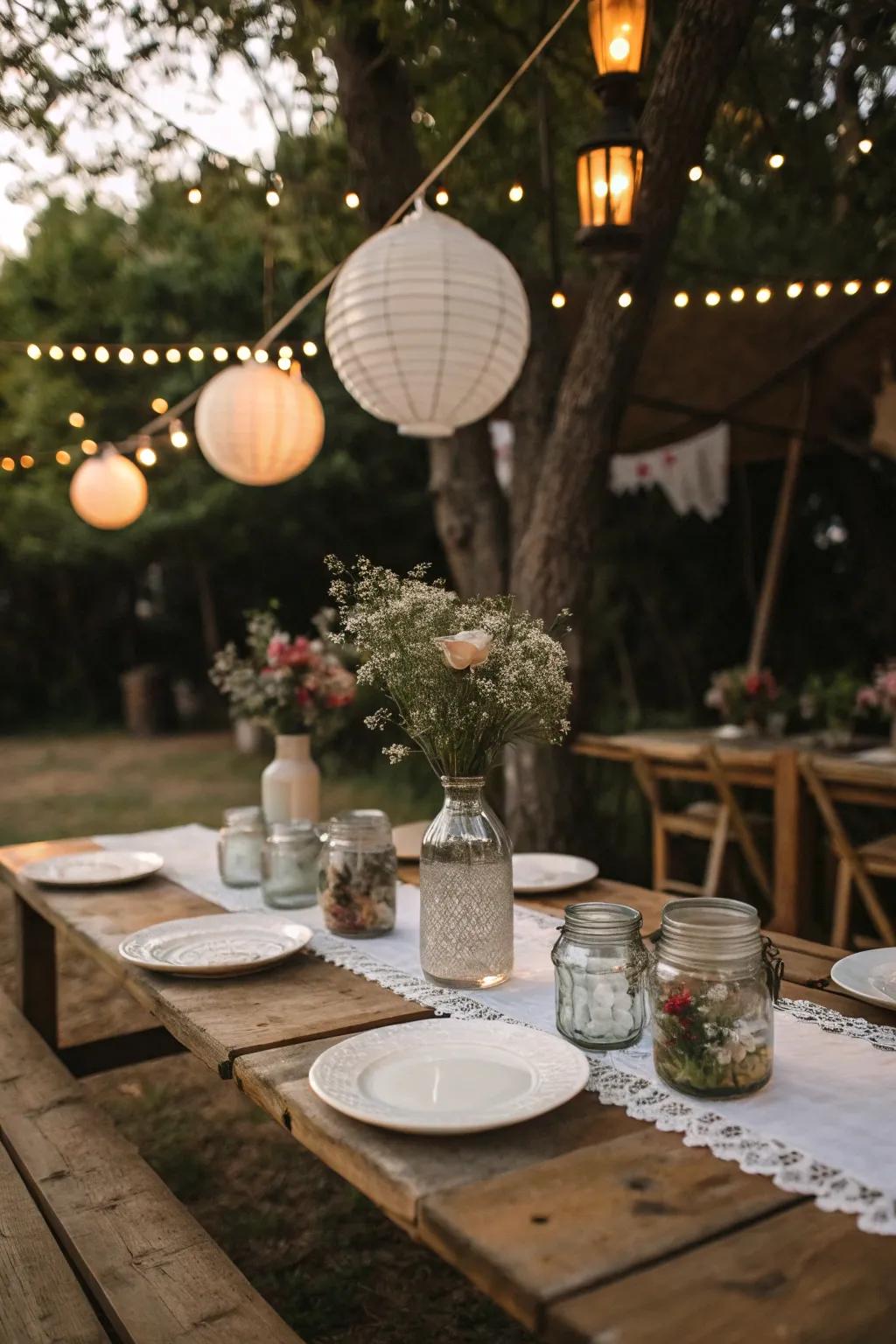 Vintage dinnerware infuses charm and persona to your dining tables.
