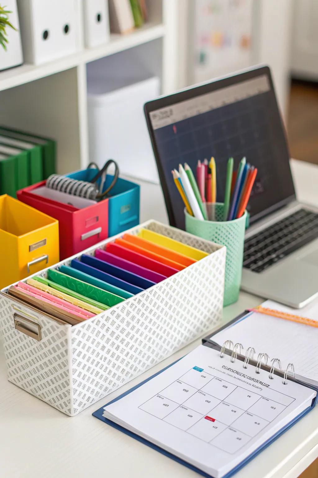 Achieve visual harmony with color coordination.