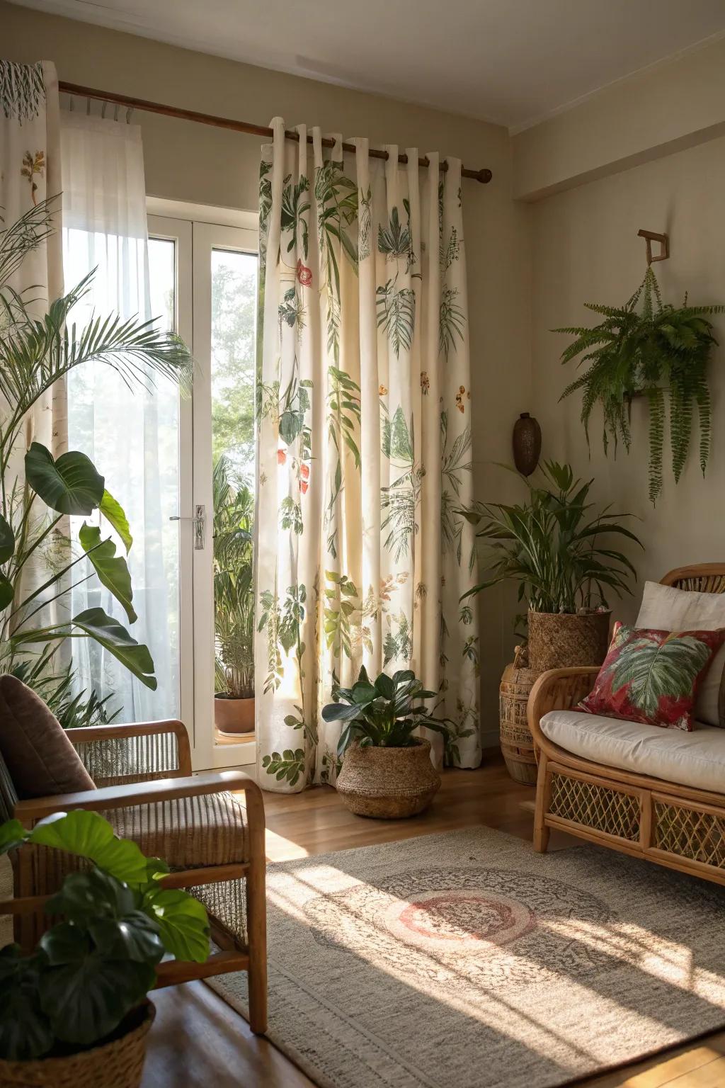 Botanical prints bring a hint of nature indoors.