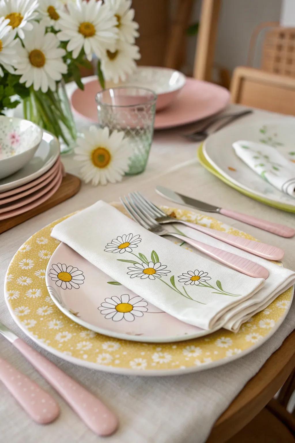 Elevate your table with wildflower tableware.