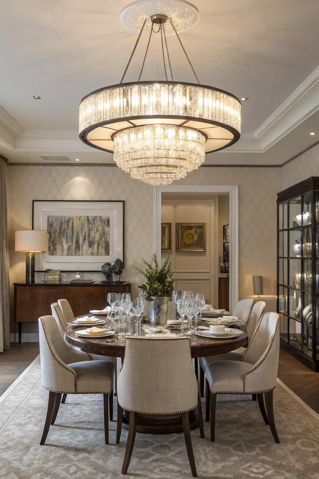Eclectic charm with a mix of modern and traditional styles.