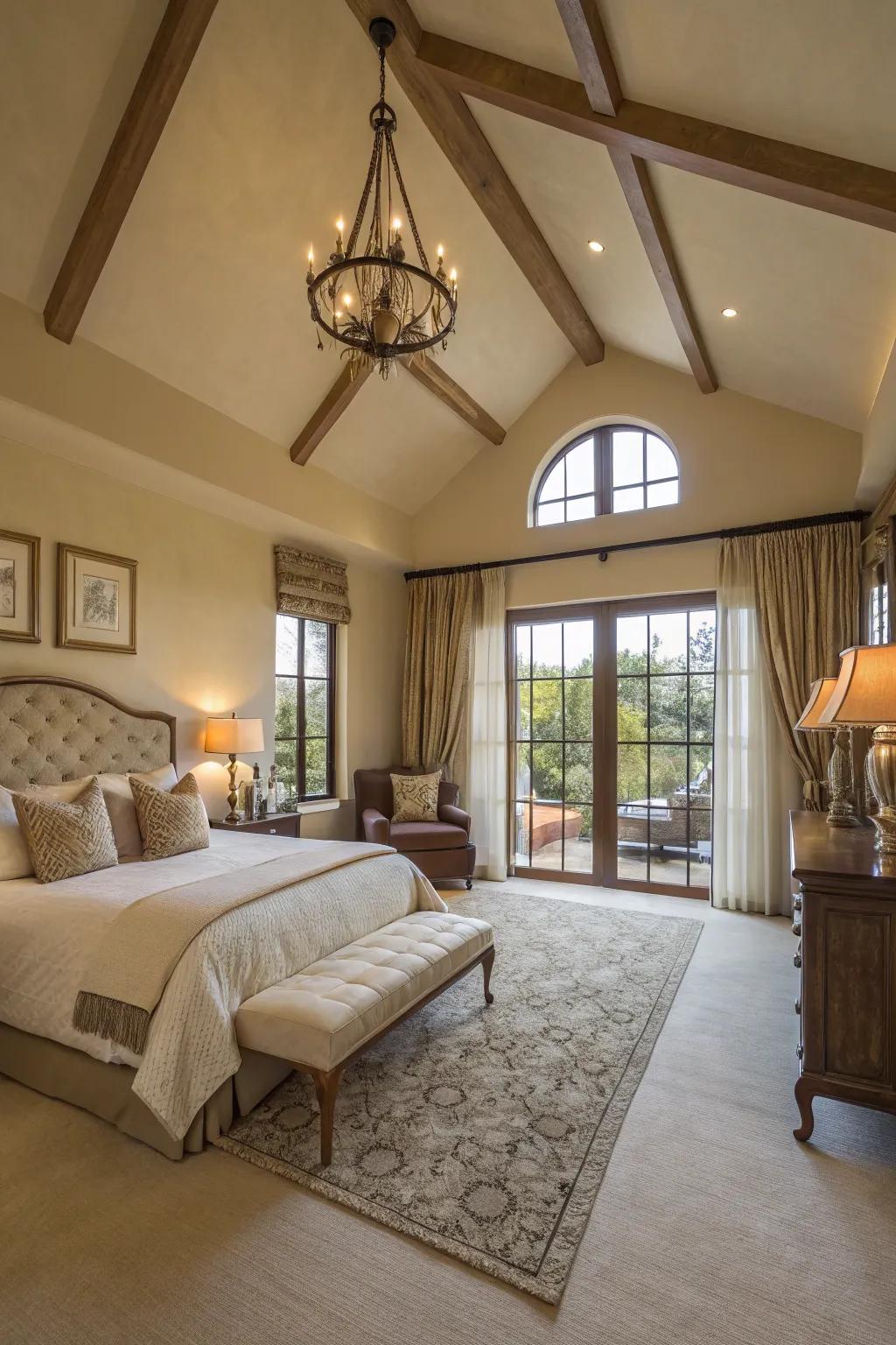 Space elevates the sense of luxury and openness.