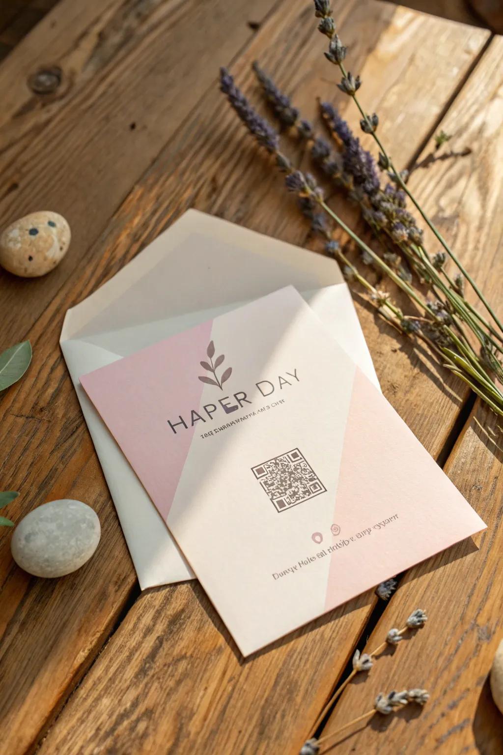 Add a digital spin to your Father's Day card using a custom QR code surprise!