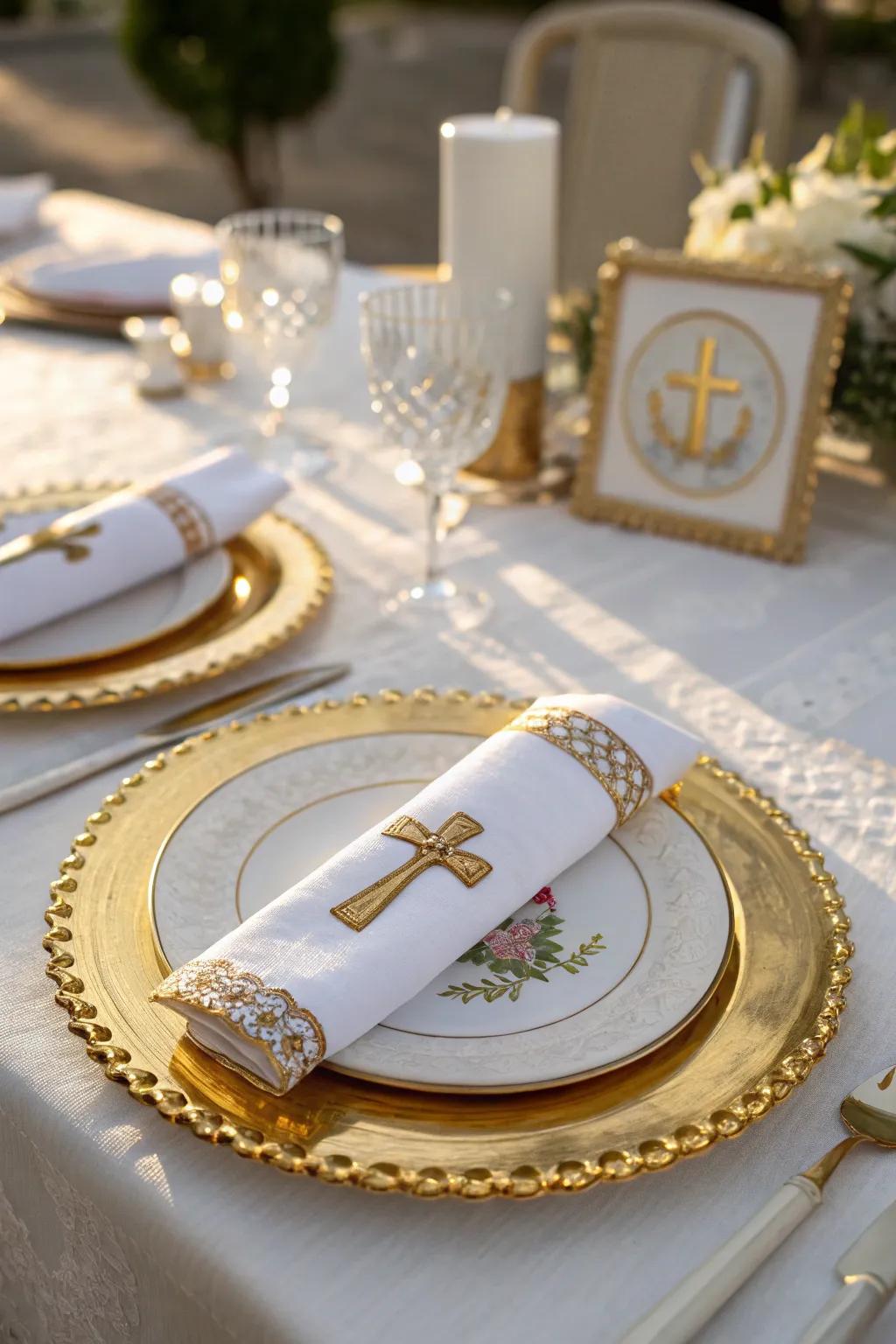Themed table configurations enhance the dining gratification with elegance and significance.