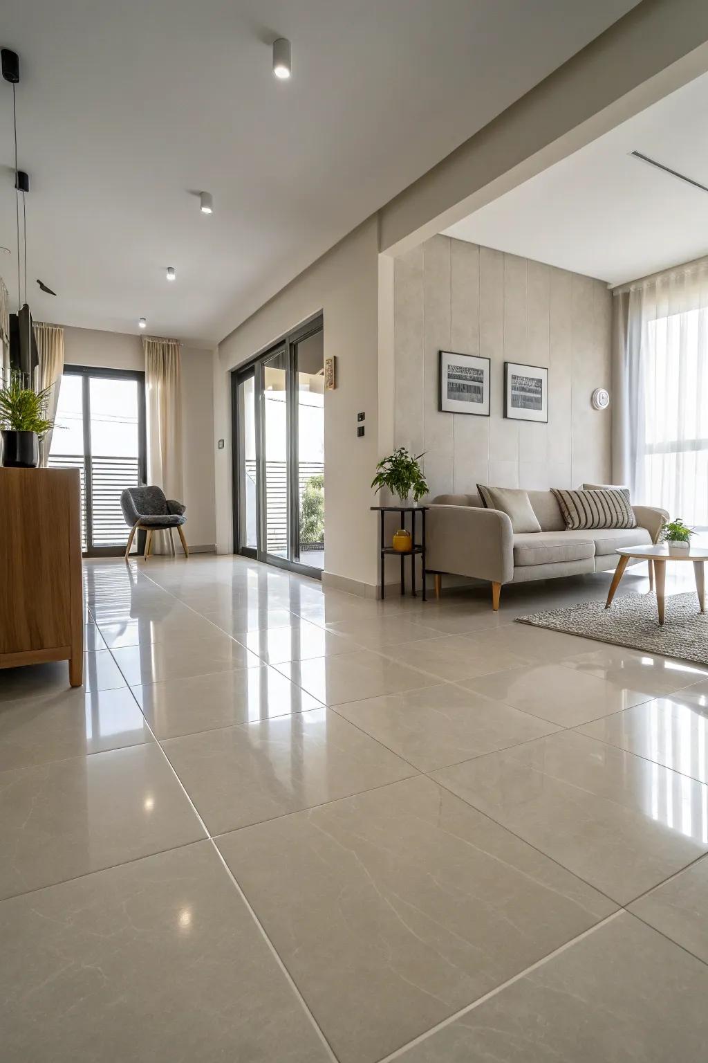 Simple panels improve contemporary, open spaces.