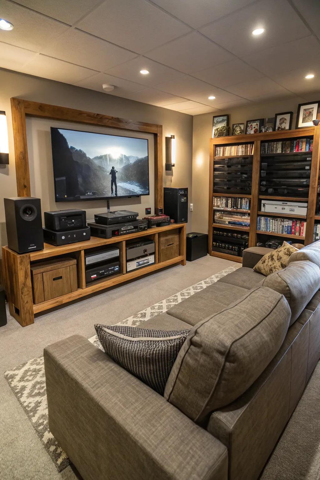 Encompassing audio systems provide an immersive sound experience.