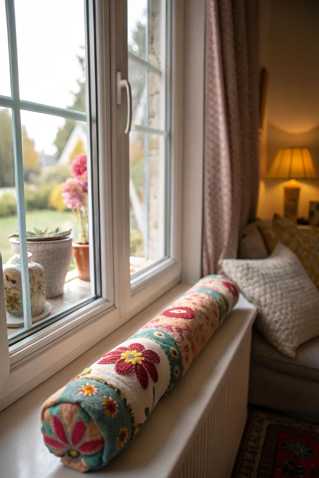 Breeze guards add appeal while preventing the cold.