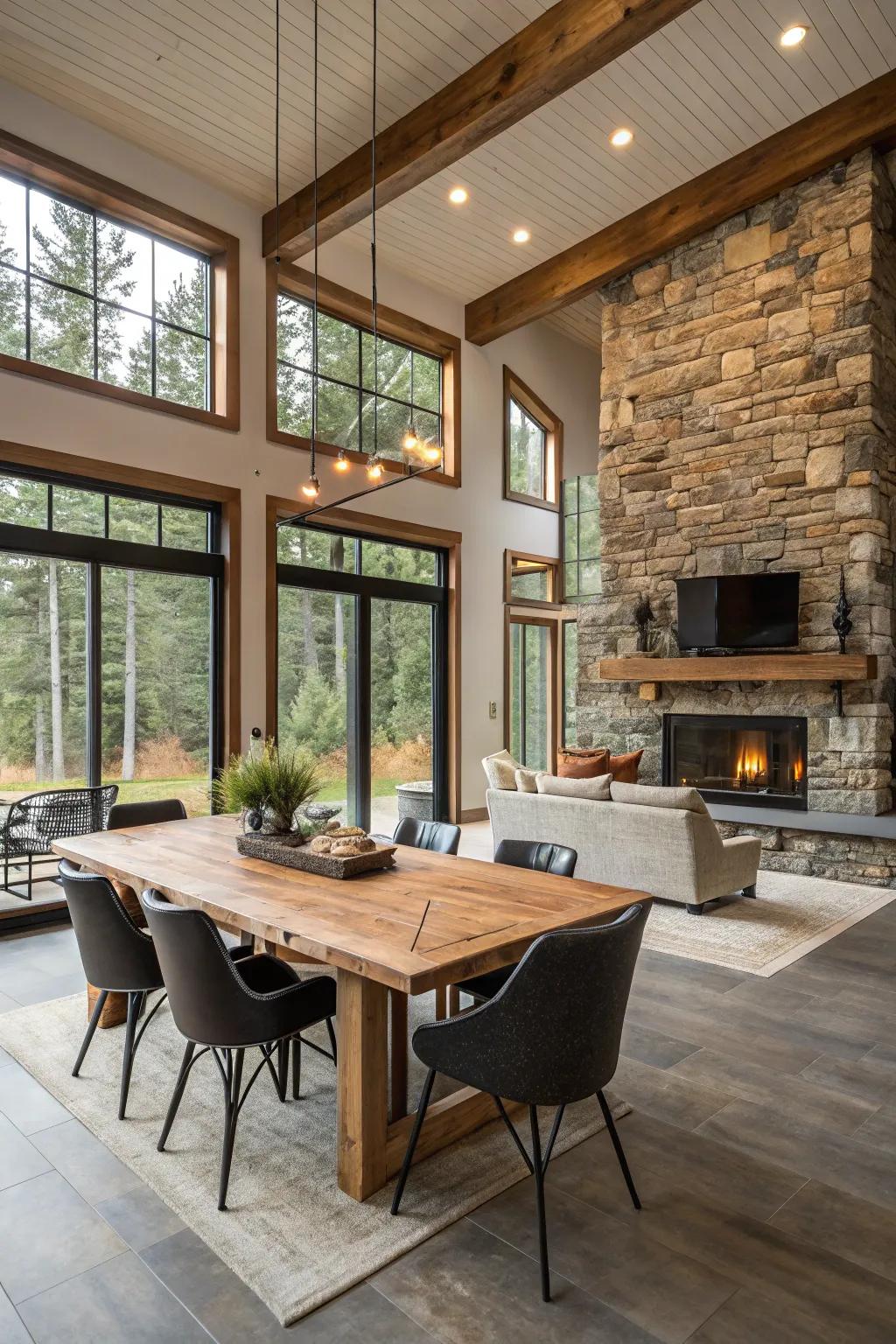 Open layouts allow for a spacious and inviting atmosphere.