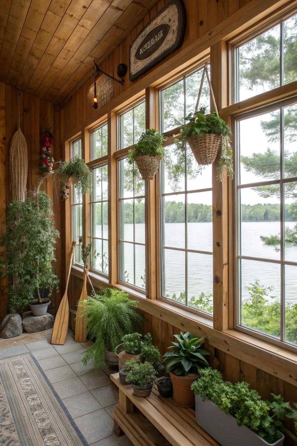 Nature-inspired design invites the outdoors inside.