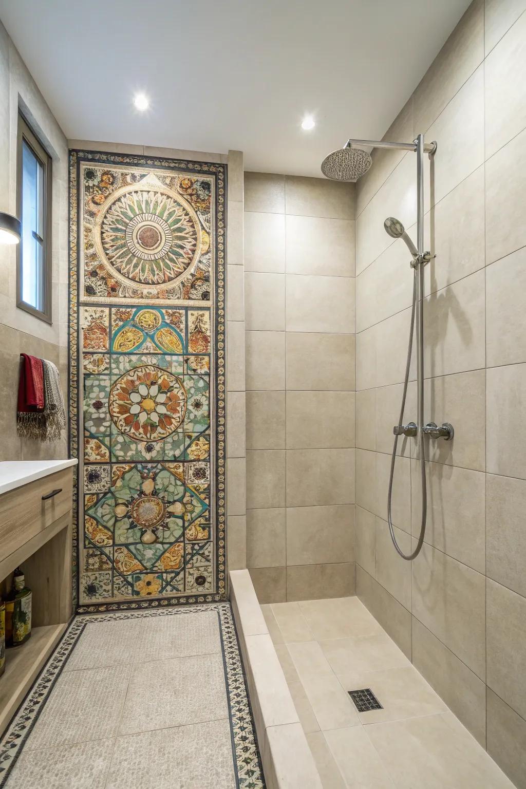 Fancy details bring charm and flair to a shower.