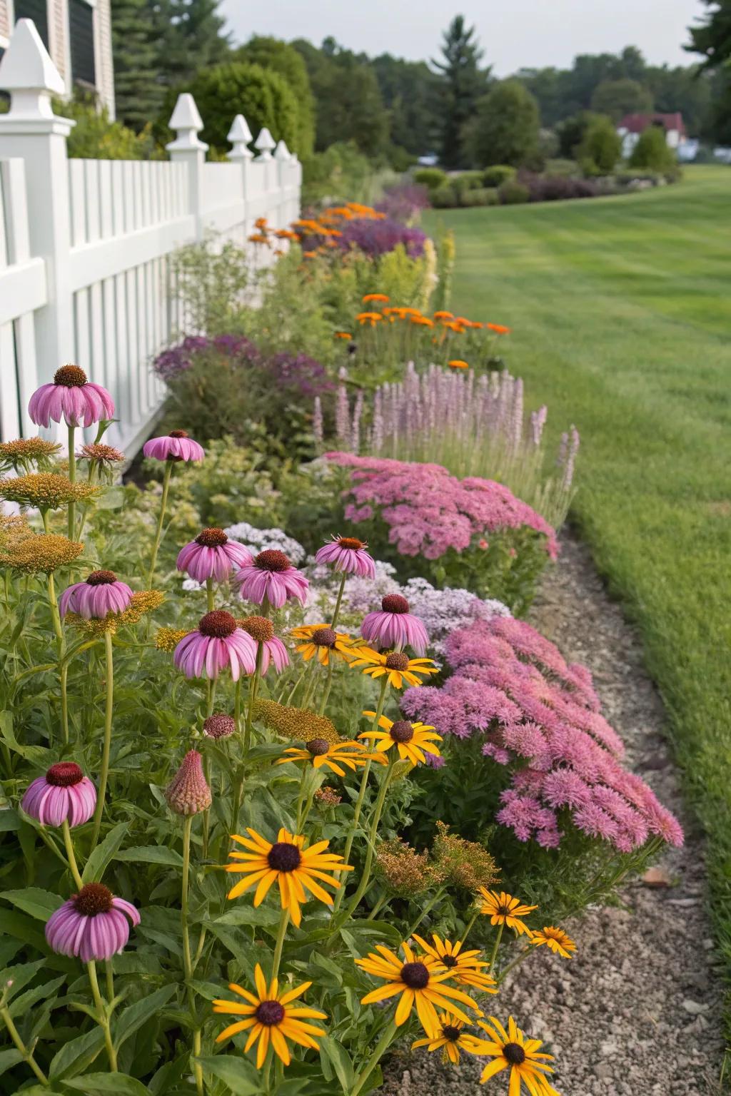 Dry-loving everlasting blooms do well even when it's tough.