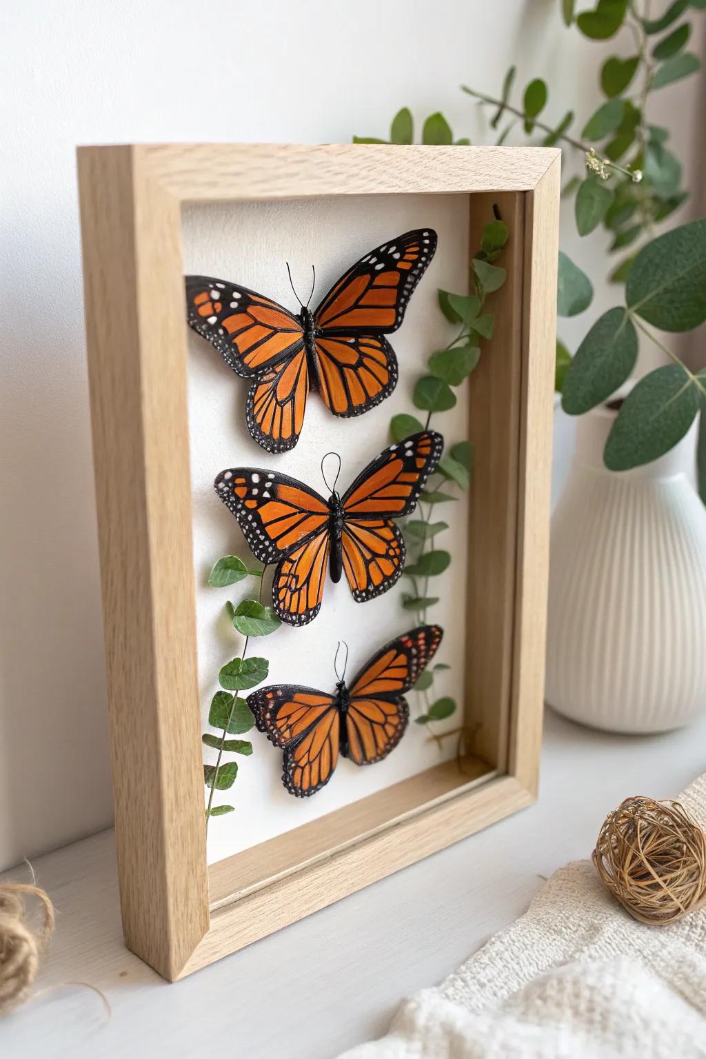 Seize nature's grace with this exceptional butterfly display enclosure—an ideal amalgamation of simplicity and finesse.