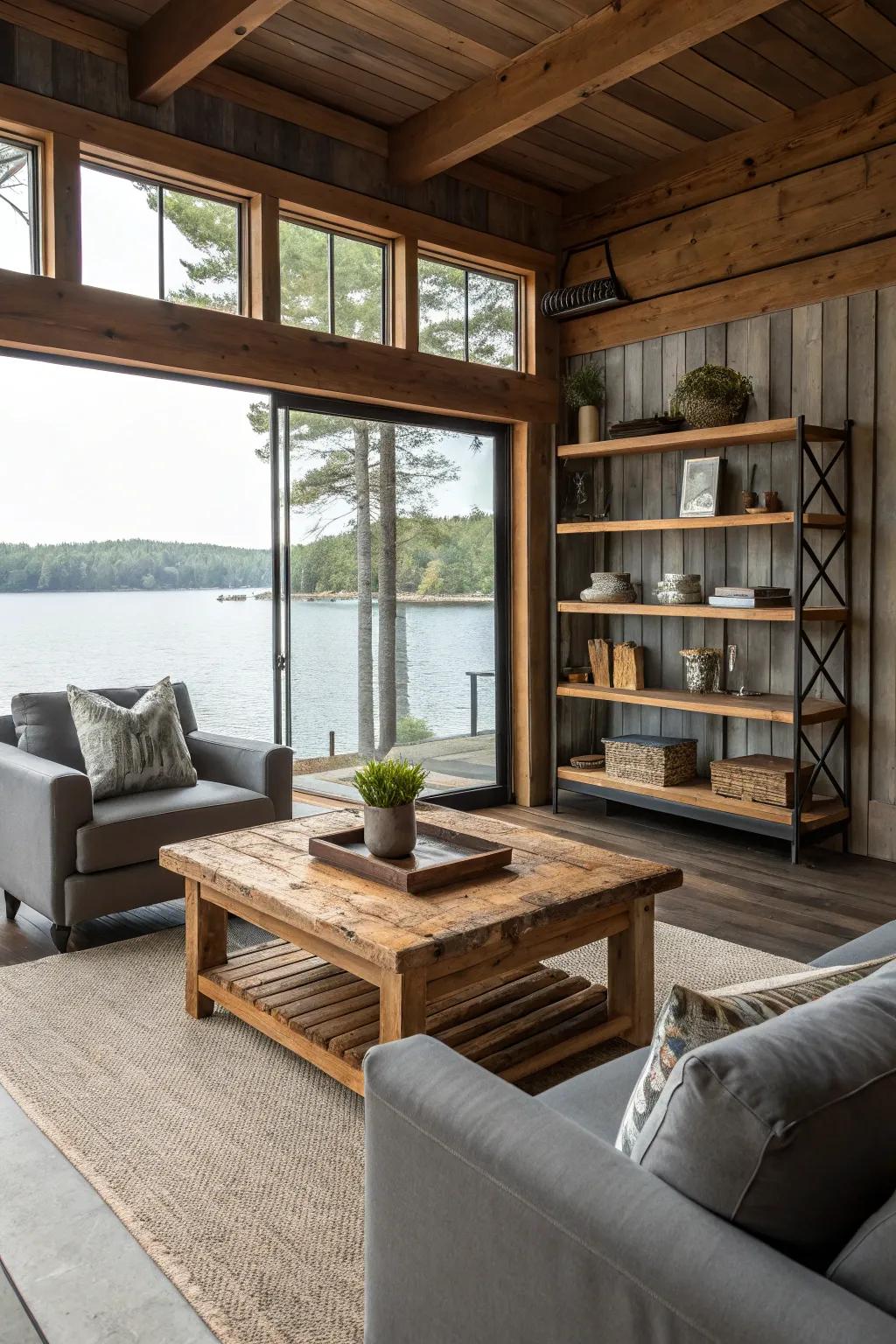 A perfect mix of farmhouse and modern styles.