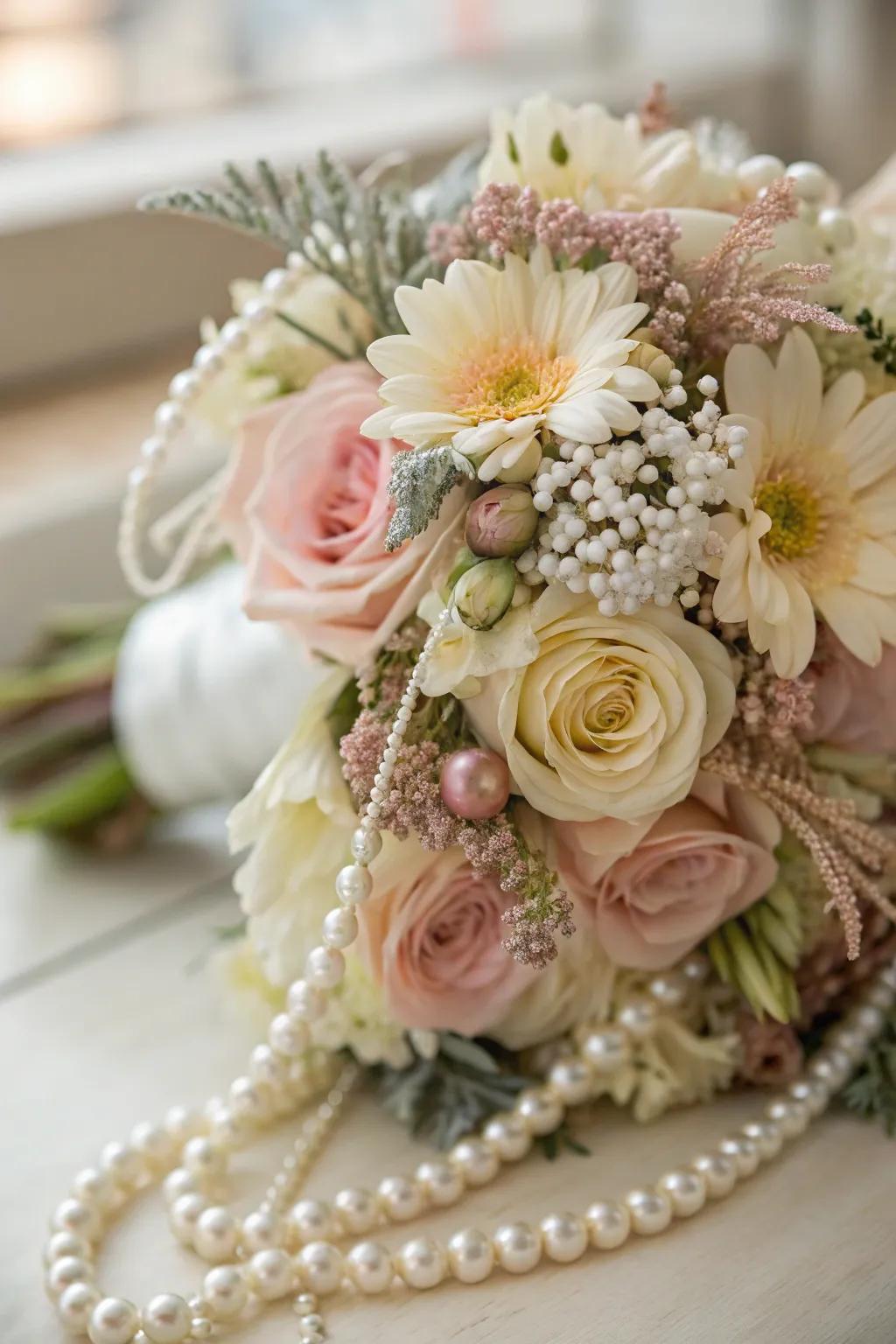 Upgrade your floral aesthetics using glamorous gem additions.