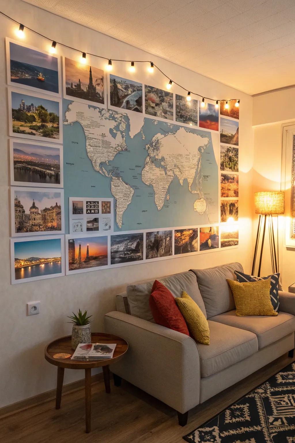 Travel-inspired photo collages to relive your adventures.