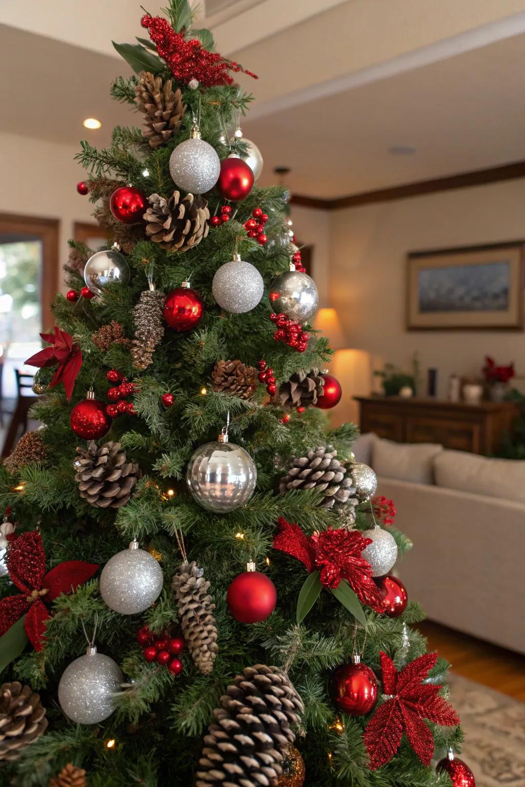 Natural components append warmth and a rustic accent.