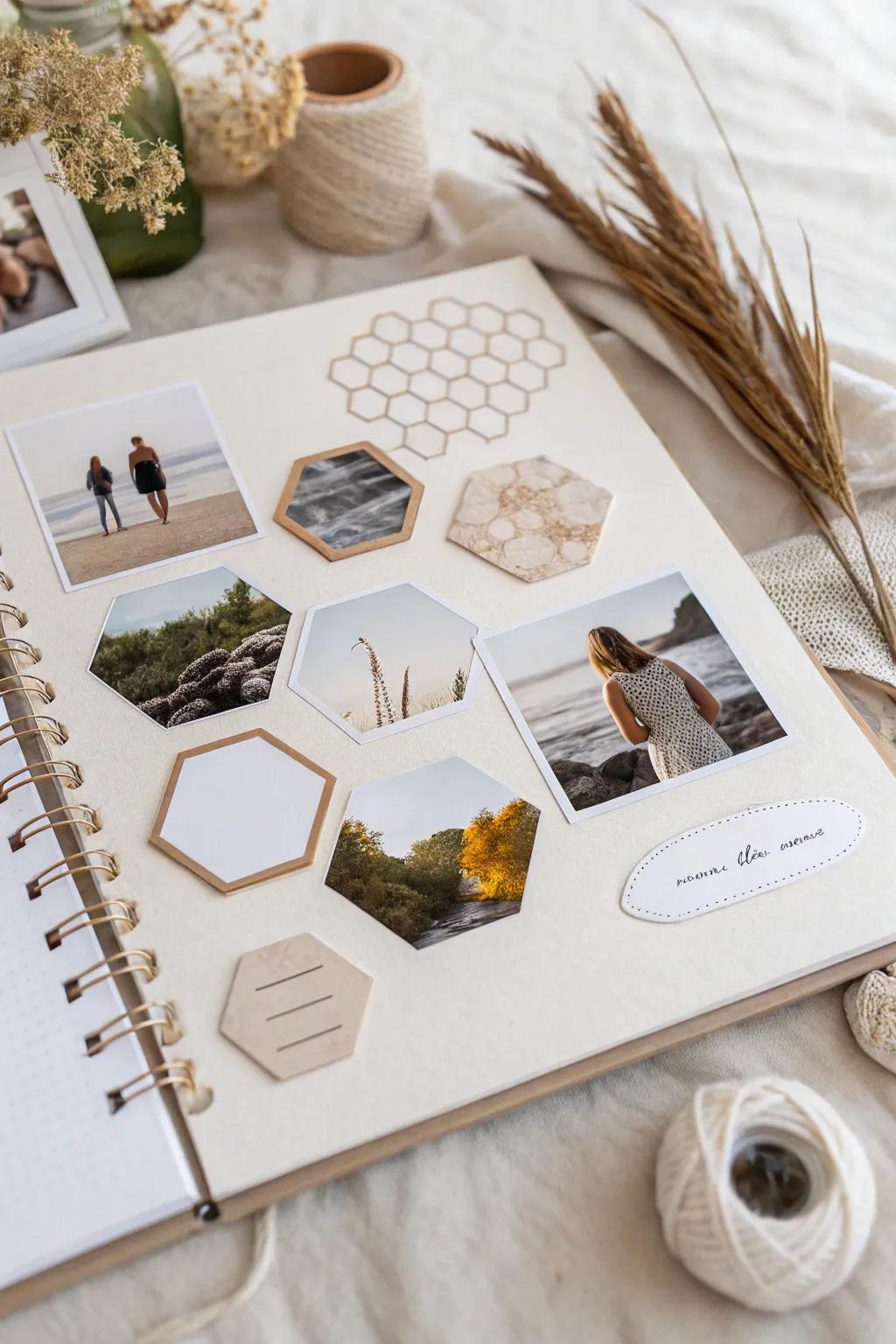 Raise your scrapbook game with remarkable pattern shapes for a dash of customized craftsmanship.