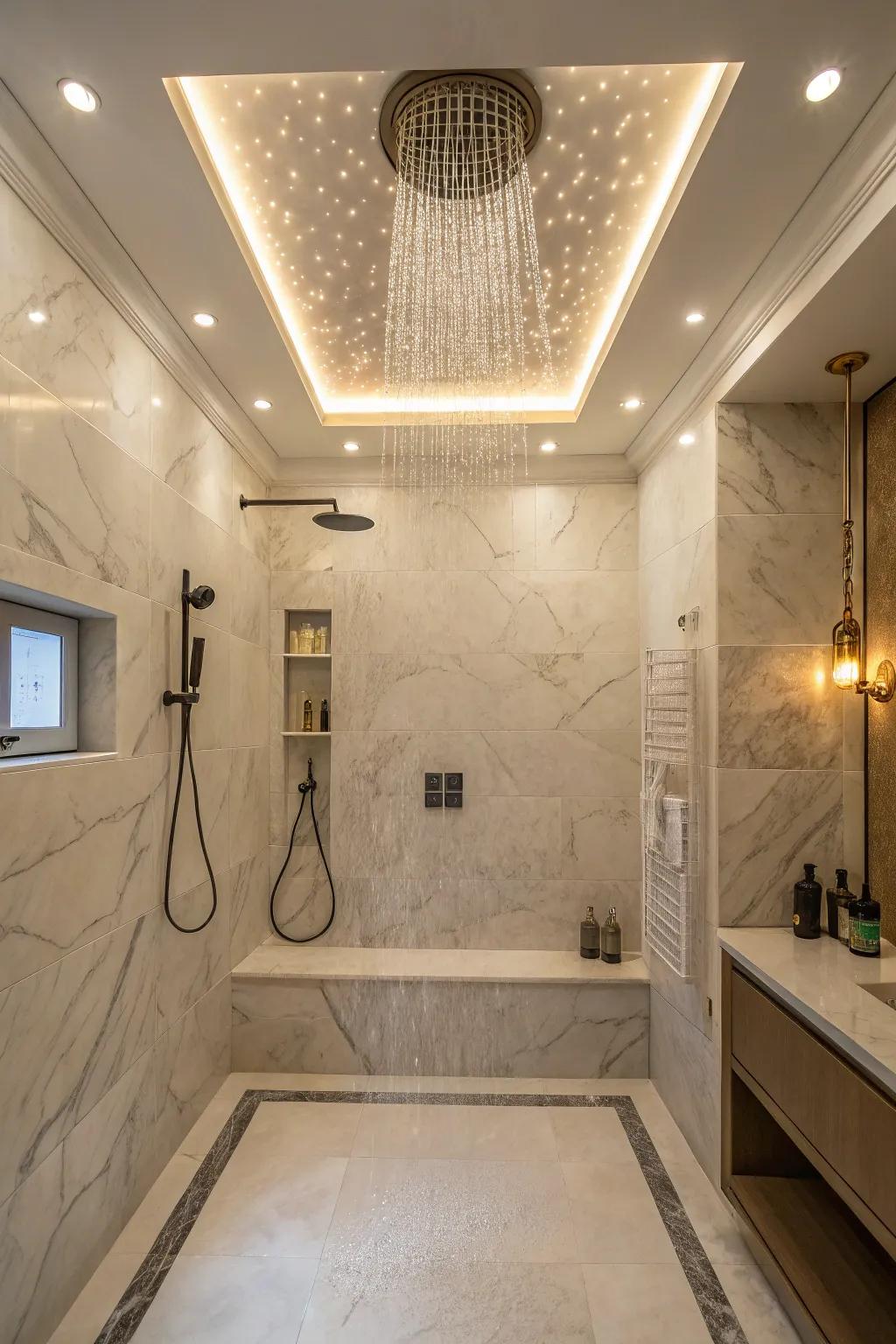 Produce a peaceful sanctuary with spa-inspired functions.