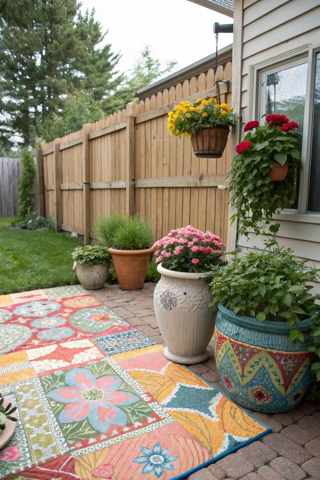 Decorative components add a personal nuance to your garden.