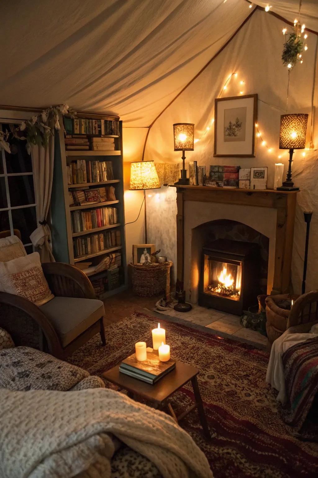 Layered illumination intensifies atmosphere and accentuates facets.