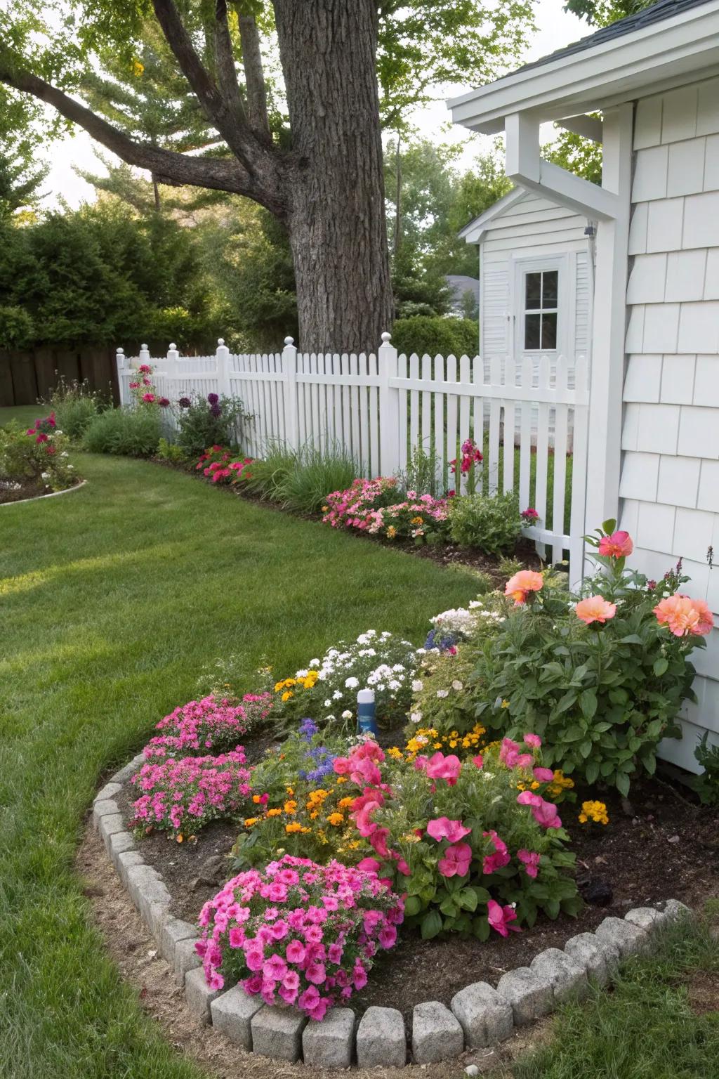 Revolutionize unoccupied angles into charming floral alcoves.